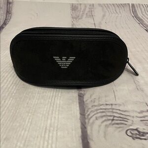 Emporio Armani Soft Zipper Black Sunglasses Case